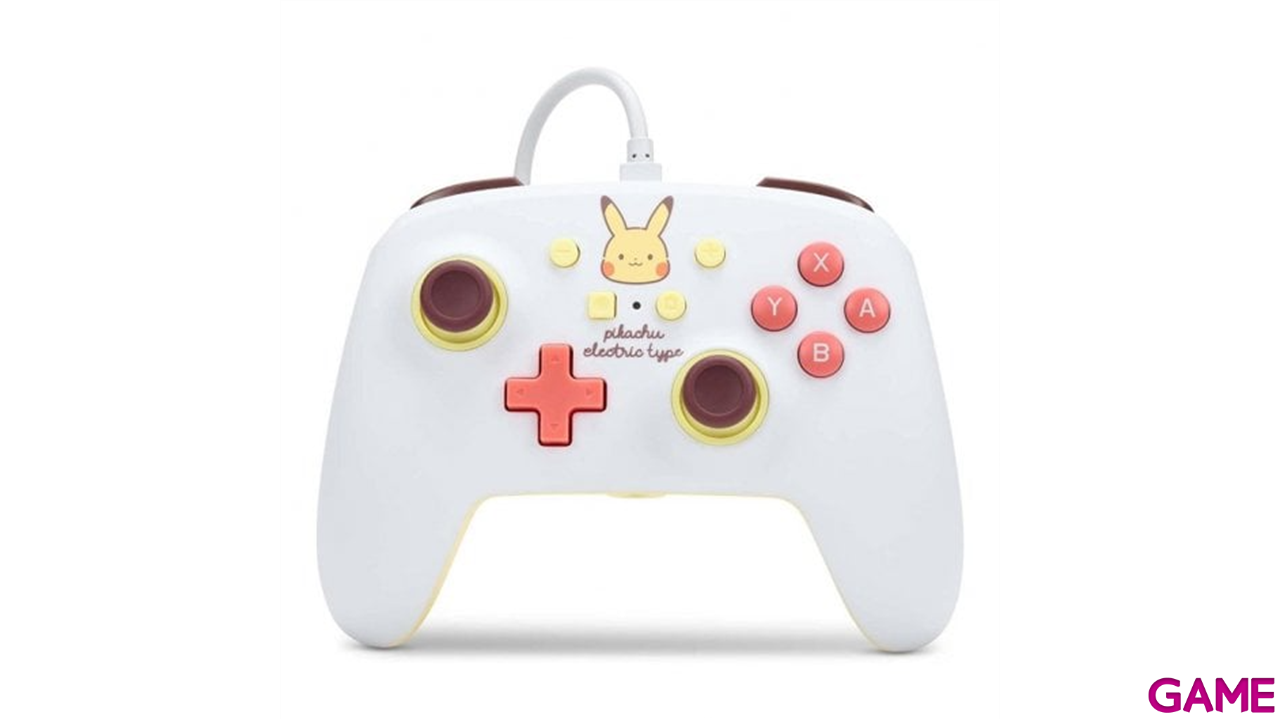Controller con Cable PowerA Pikachu Electric Type -Licencia oficial--6