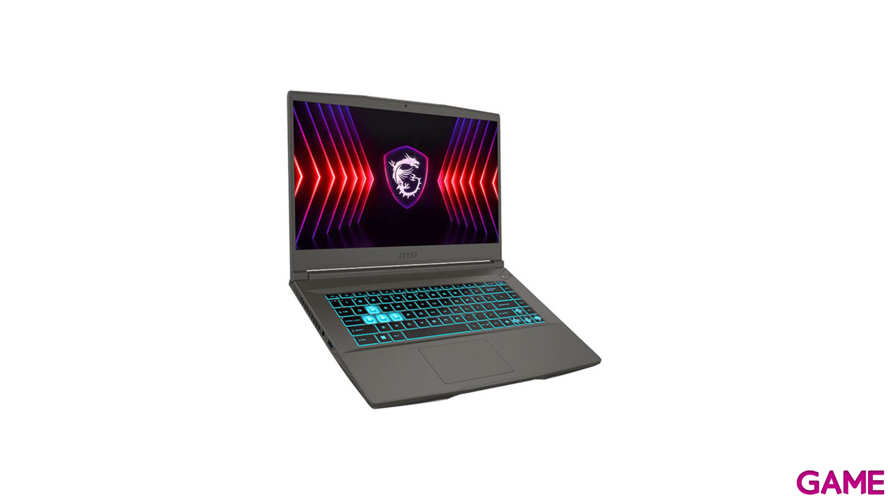 MSI Thin 15 B12VE-1490XES i5-12450H - RTX 4050 - 16GB - 512GB SSD - 15,6´´ - FreeDOS - Ordenador Portatil Gaming-6