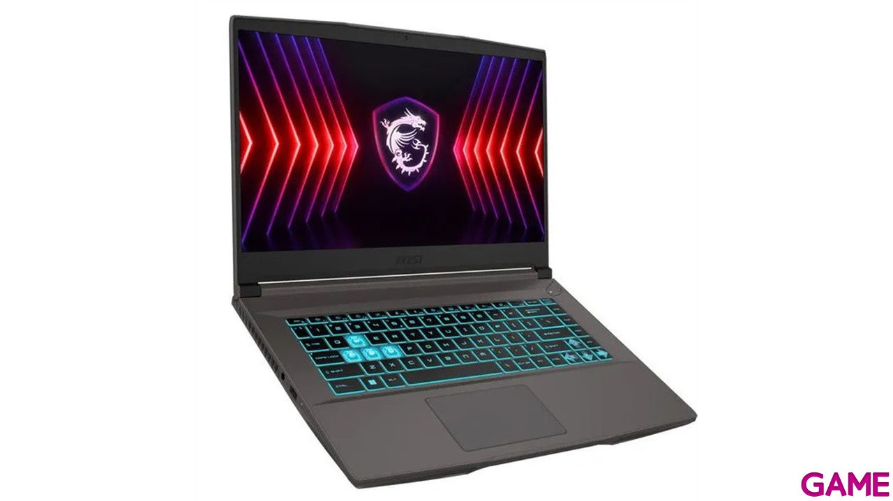 MSI Thin 15 B12UC-1680XES i5-12450H - RTX 3050 - 16GB - 512GB SSD - 15,6´´ - FreeDOS - Ordenador Portatil Gaming-2