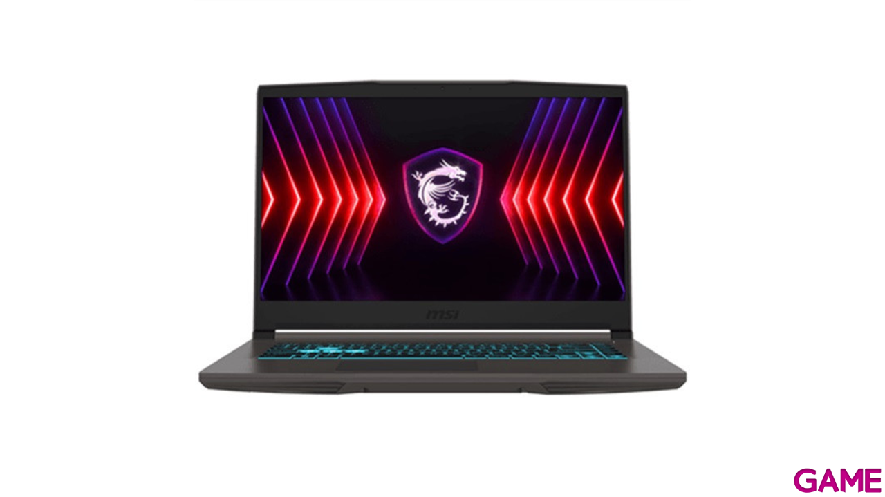 MSI Thin 15 B12UC-1680XES i5-12450H - RTX 3050 - 16GB - 512GB SSD - 15,6´´ - FreeDOS - Ordenador Portatil Gaming-3