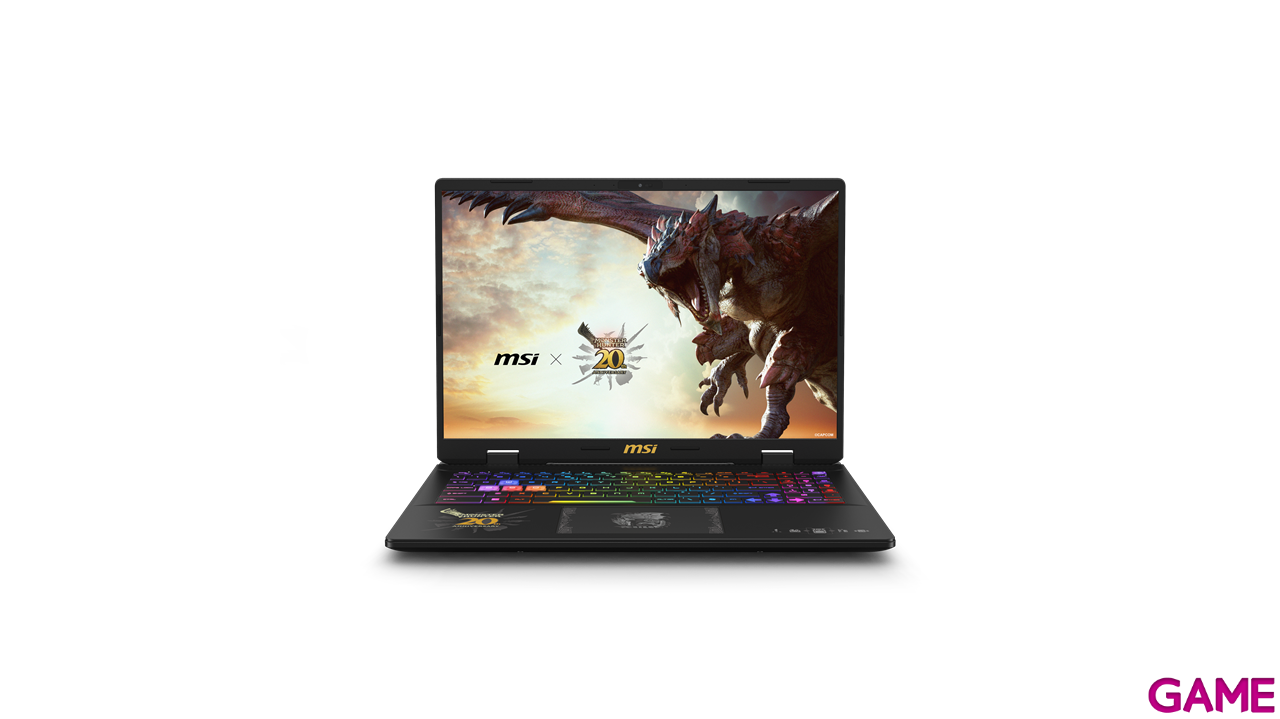 MSI Crosshair 16 HX Monster Hunter Edition i7-14700HX - RTX 4060 - 32GB - 1TB SSD - 16´´ QHD 240Hz - FreeDOS - Ordenador Portati-10