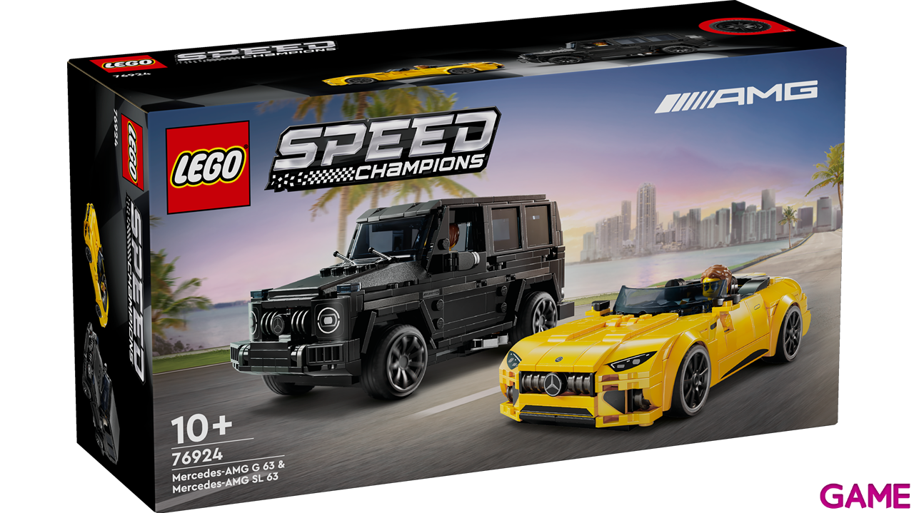 LEGO Speed Champions: Mercedes-AMG G 63 y Mercedes-AMG SL 63 76924-7