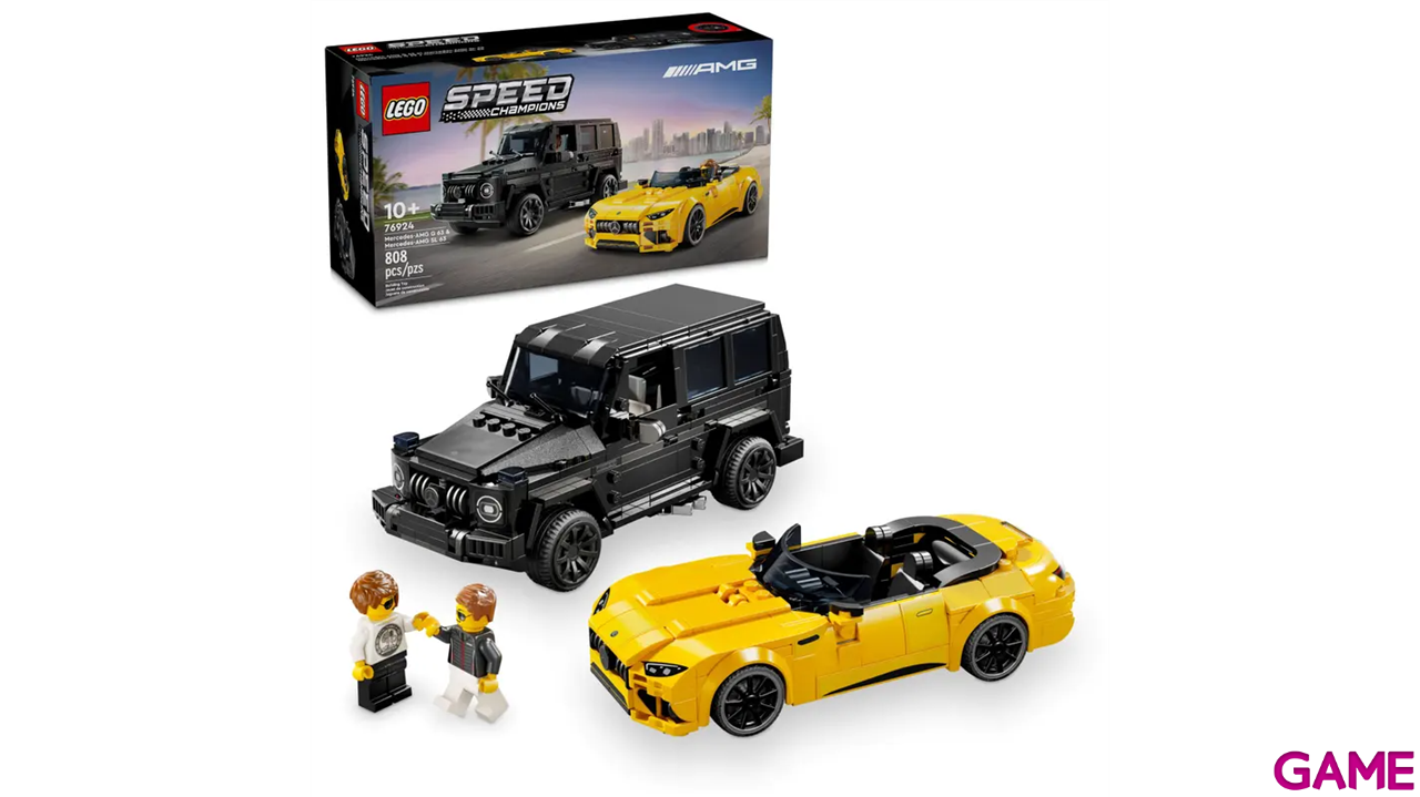 LEGO Speed Champions: Mercedes-AMG G 63 y Mercedes-AMG SL 63 76924-1