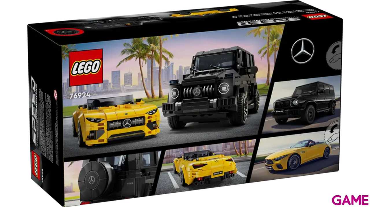 LEGO Speed Champions: Mercedes-AMG G 63 y Mercedes-AMG SL 63 76924-3