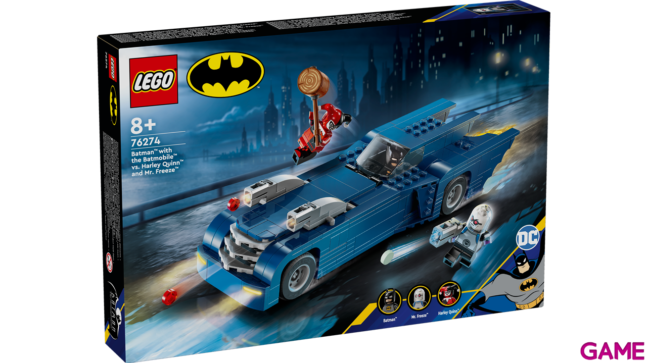 LEGO Super Heroes DC: Batman™ Con Batmóvil Vs. Harley Quinn™ Y Mr. Freeze™ 76274-12