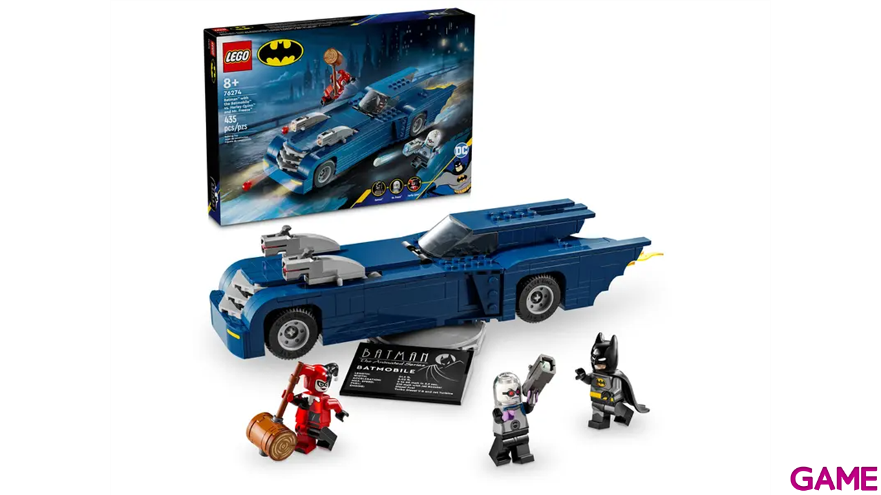 LEGO Super Heroes DC: Batman™ Con Batmóvil Vs. Harley Quinn™ Y Mr. Freeze™ 76274-4