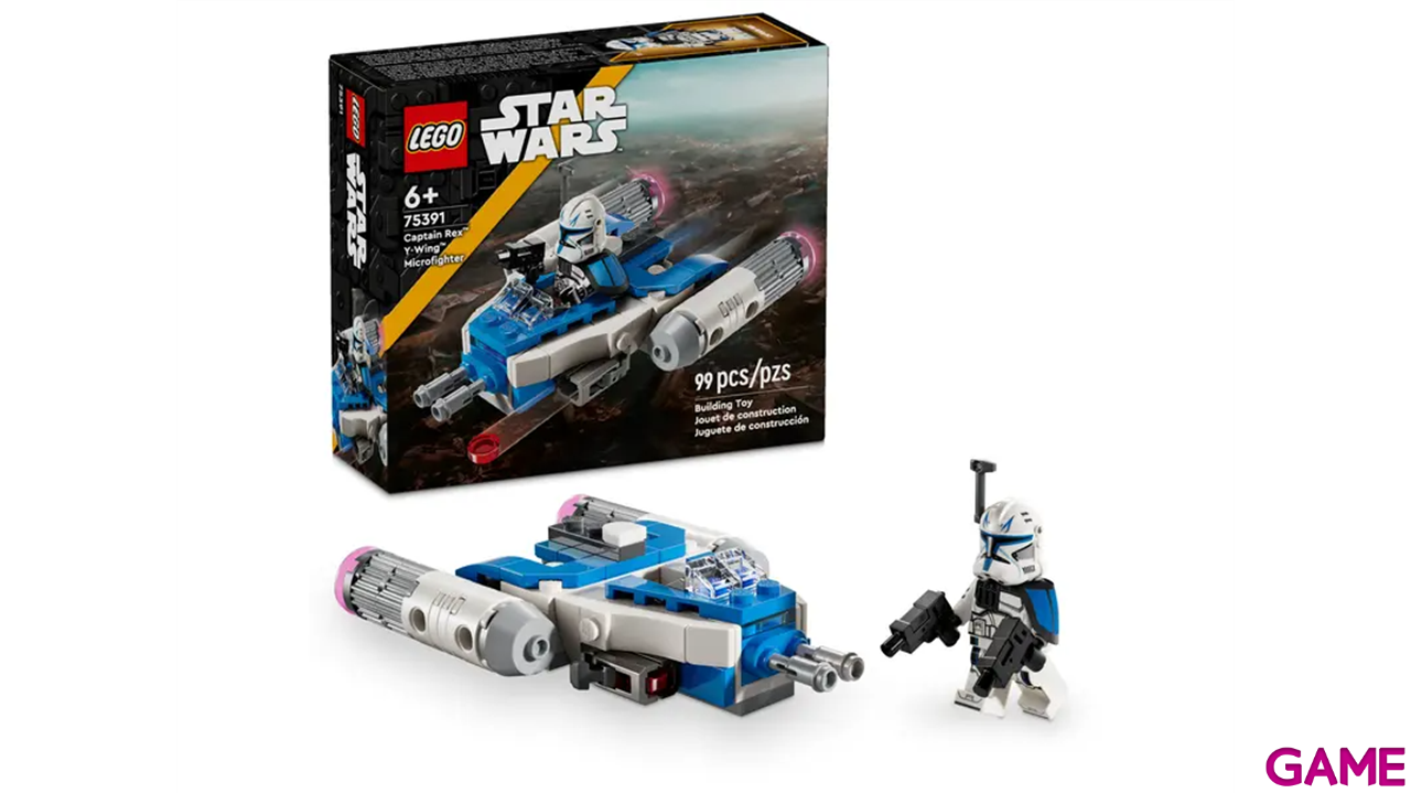 LEGO Star Wars: Microfighter: Ala-Y Del Capitán Rex 75391-2