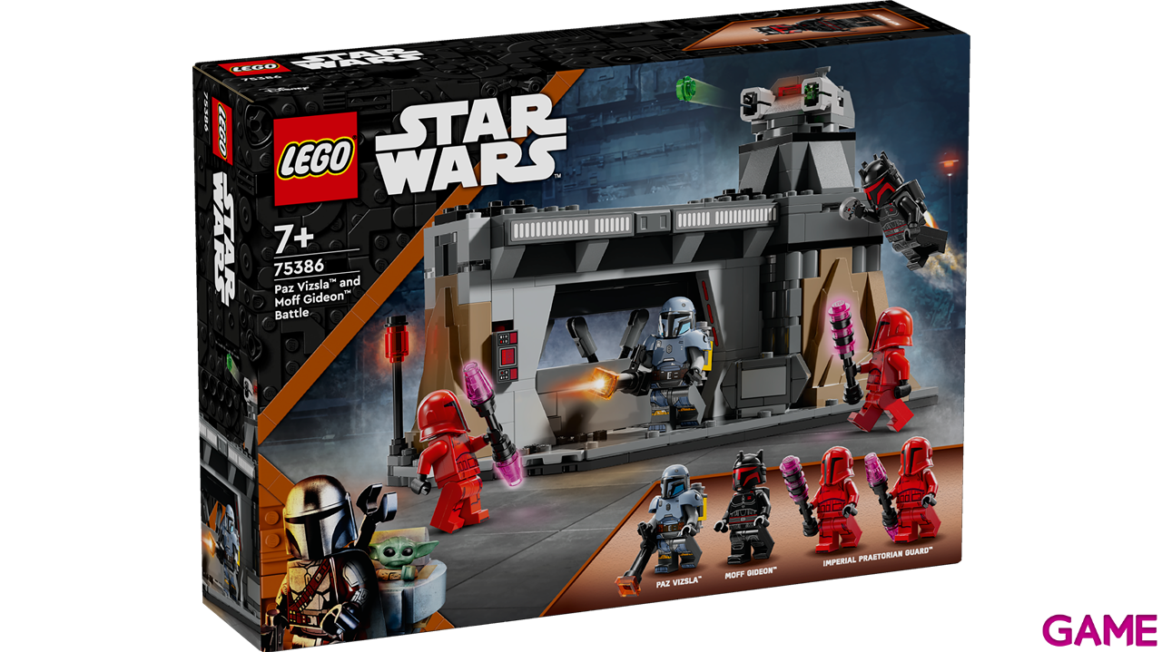 LEGO Star Wars: Batalla Entre Paz Vizsla™ Y Moff Gideon™ 75386-16