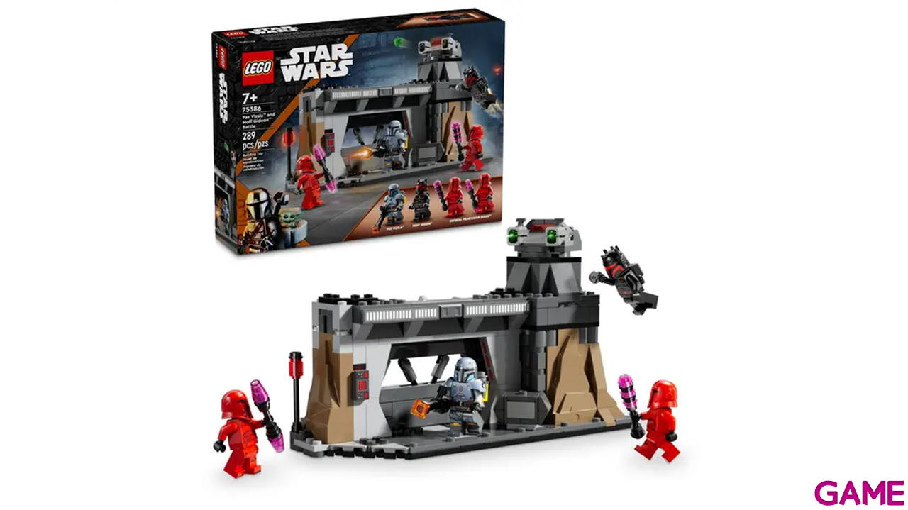 LEGO Star Wars: Batalla Entre Paz Vizsla™ Y Moff Gideon™ 75386-4