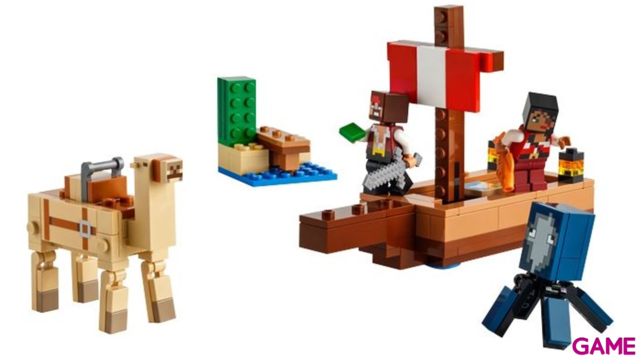 LEGO Minecraft: El Viaje En El Barco Pirata 21259-0