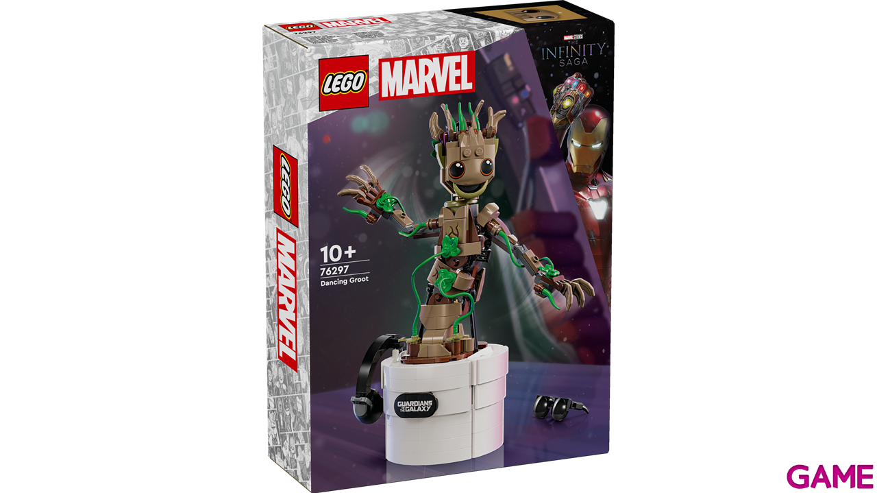 LEGO Super Heroes Marvel: Groot Bailarín 76297-4