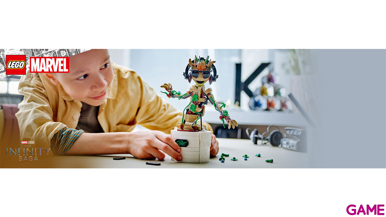 LEGO Super Heroes Marvel: Groot Bailarín 76297-7