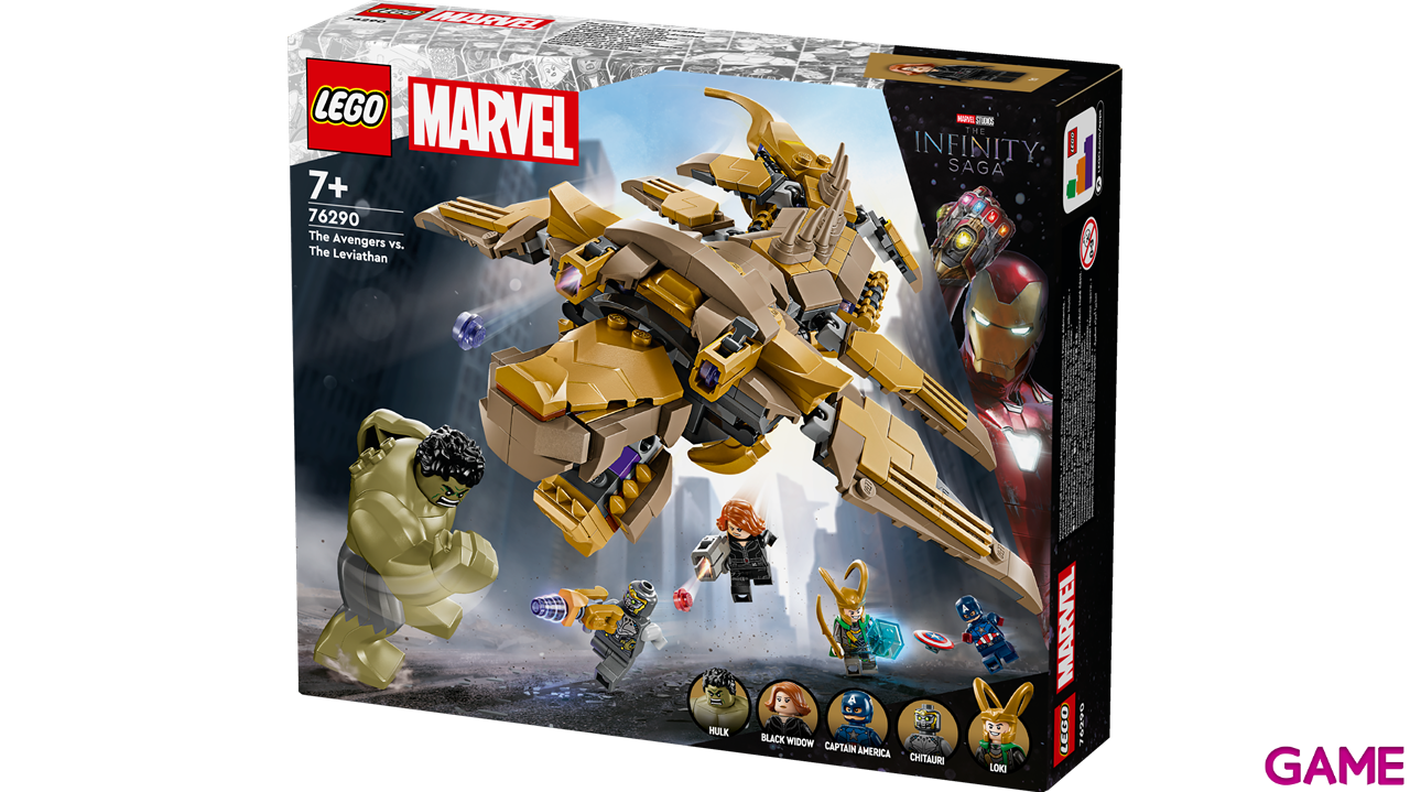 LEGO Super Heroes Marvel: Vengadores Vs. Leviatán 76290-1