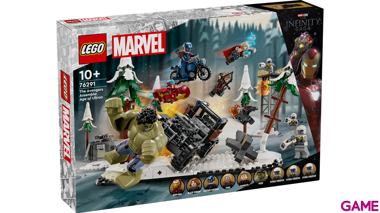 LEGO Super Heroes Marvel: Vengadores Reunidos: Era De Ultrón 76291-0