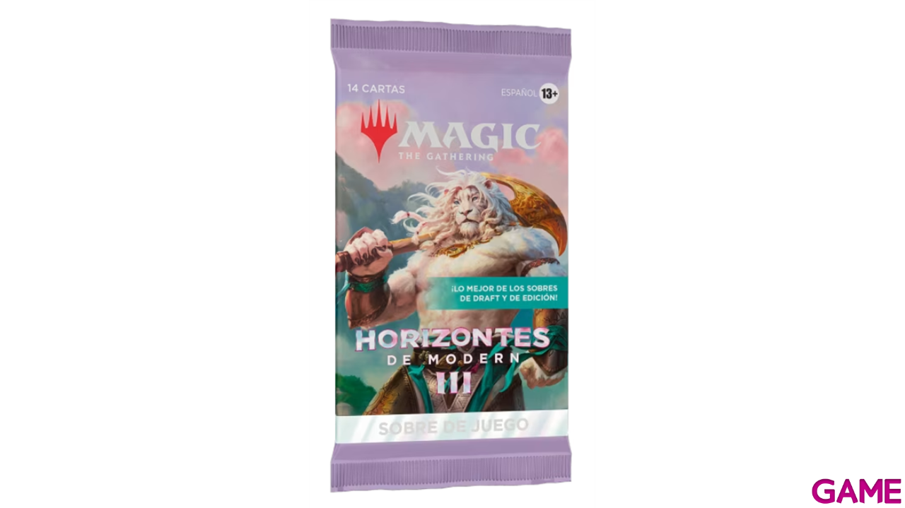 Sobre de cartas Magic The Gathering Modern Horizons 3 Play Booster (Castellano)-0