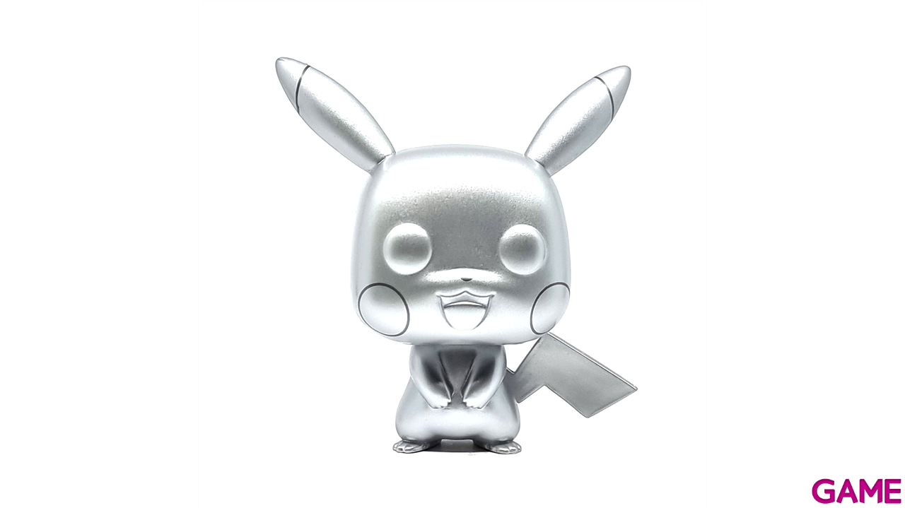 Figura POP Pokémon: Pikachu Silver-6