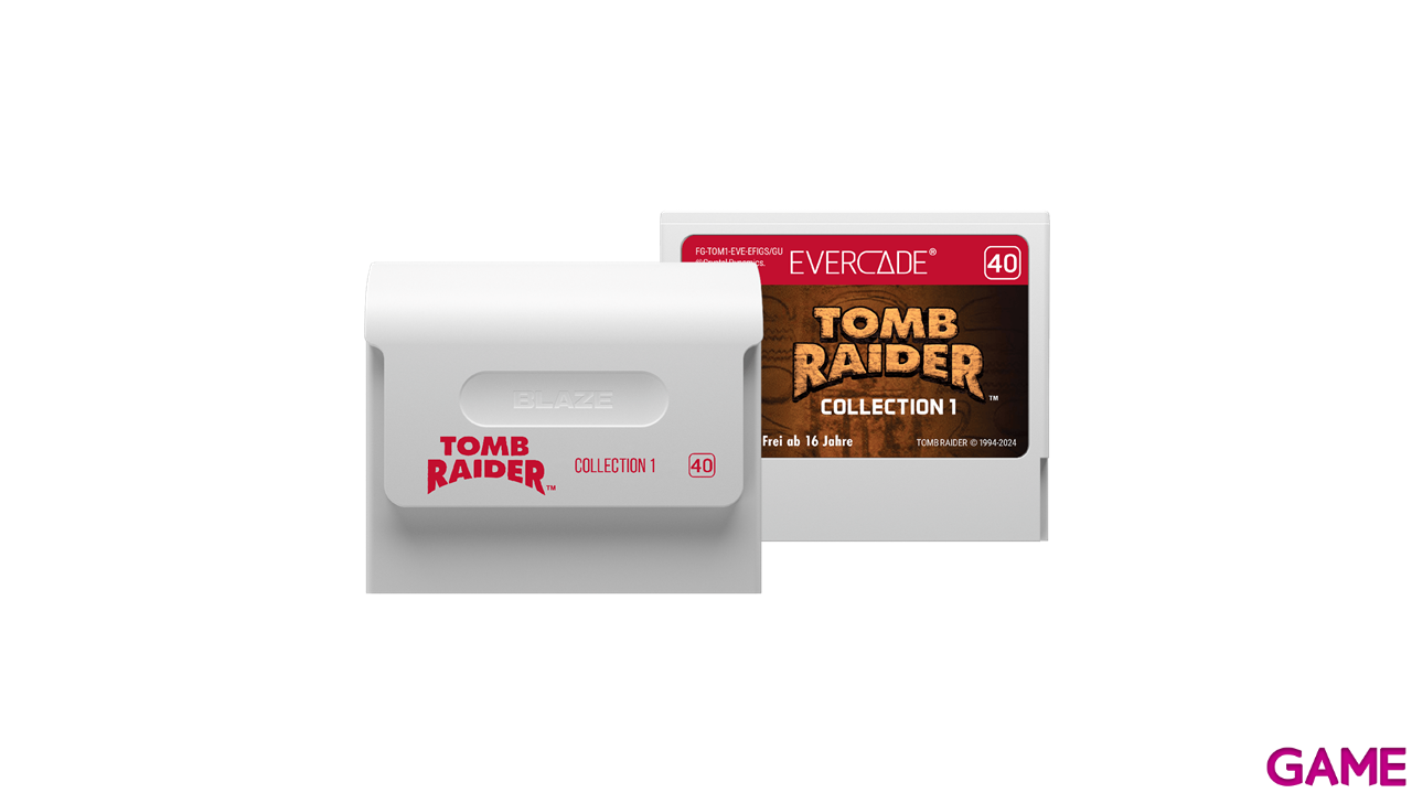 Consola Evercade EXP-R + Tomb Raider Collection 1-15