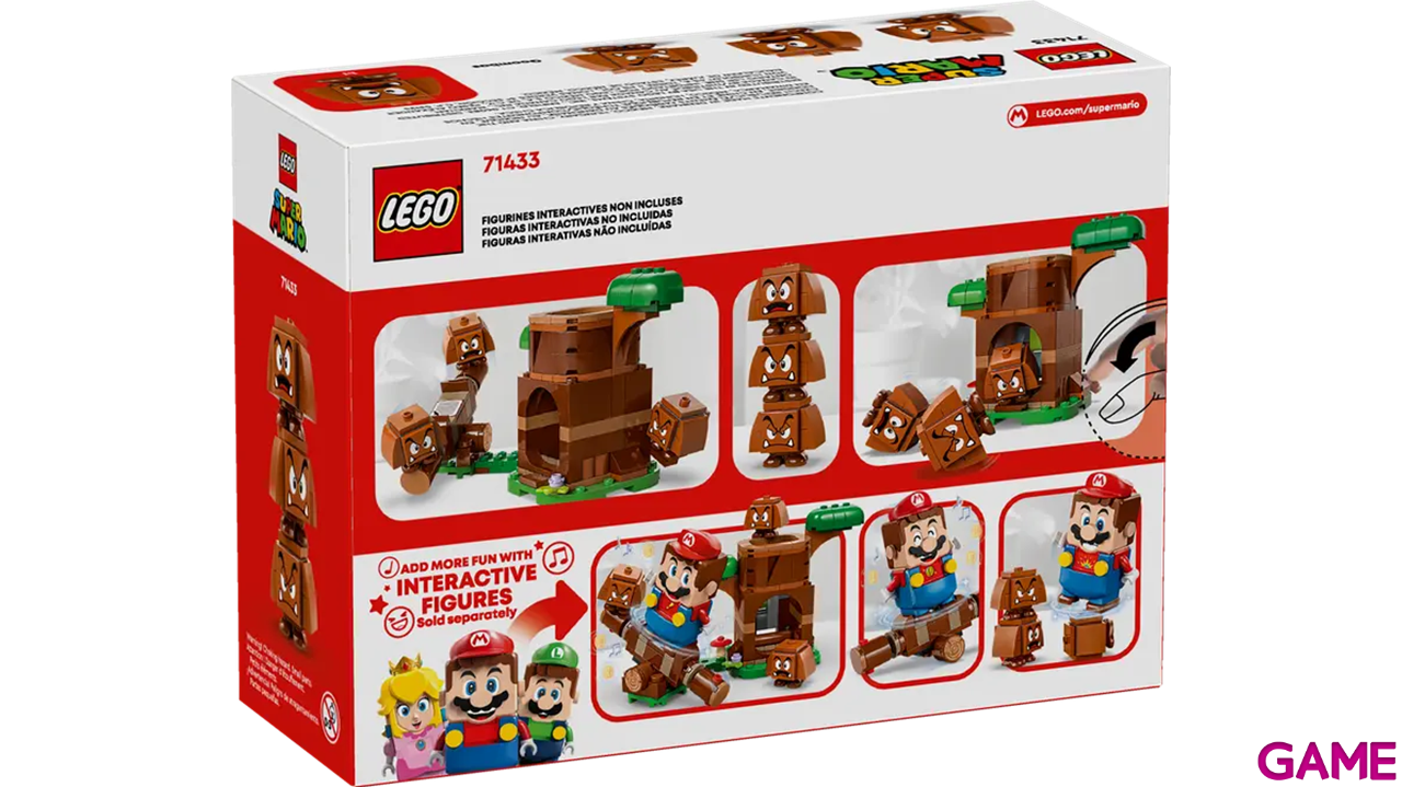 LEGO Super Mario: Zona de juego de los Goombas 71433-1