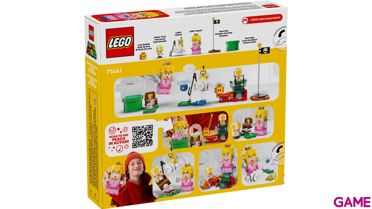 LEGO Super Mario: Aventuras interactivas con LEGO Peach 71441-1