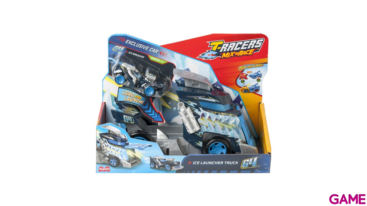 T-Racers Mix ‘N Race - Ice Launcher Truck-0