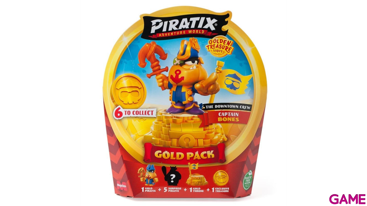 Piratix Golden Treasure - Gold Pack - Surtido-2