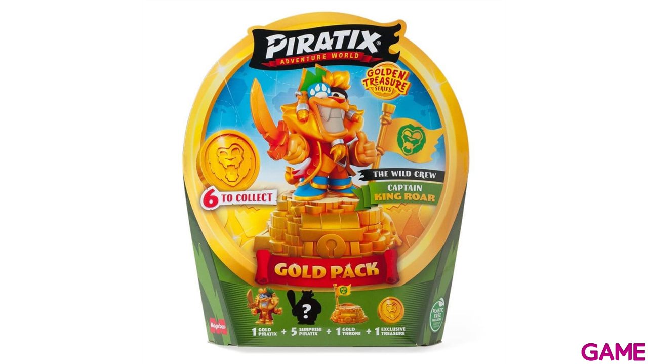 Piratix Golden Treasure - Gold Pack - Surtido-3