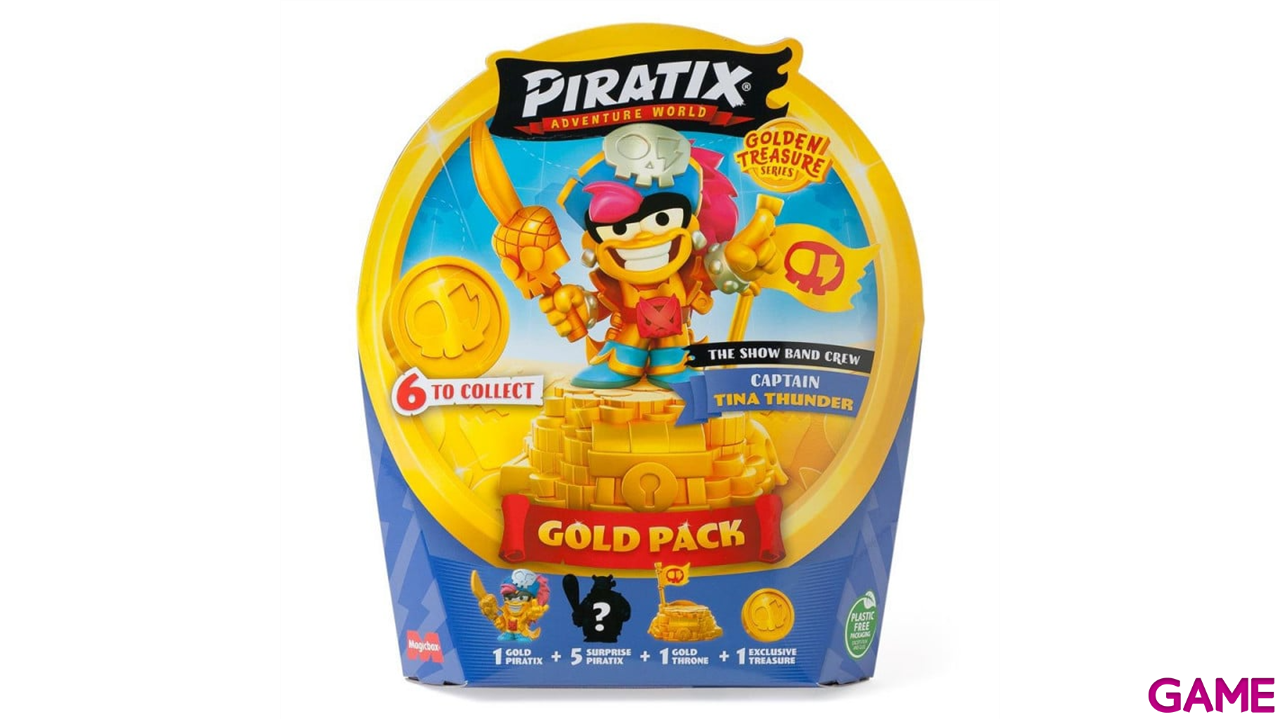Piratix Golden Treasure - Gold Pack - Surtido-4