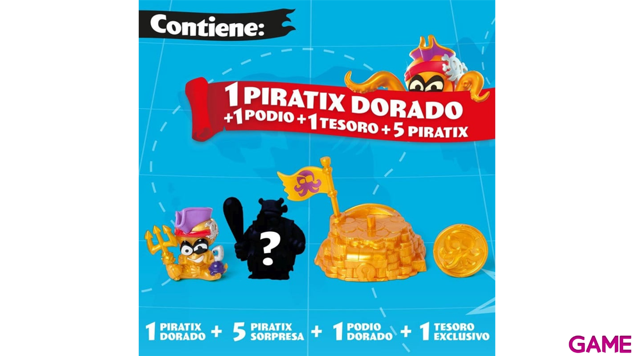 Piratix Golden Treasure - Gold Pack - Surtido-6