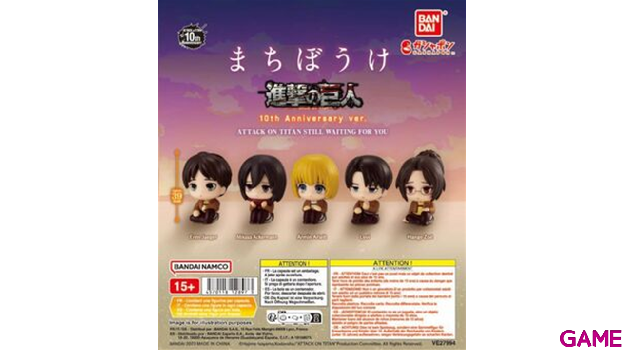 Gashapon Attack Titan Waiting For You 10Th-0