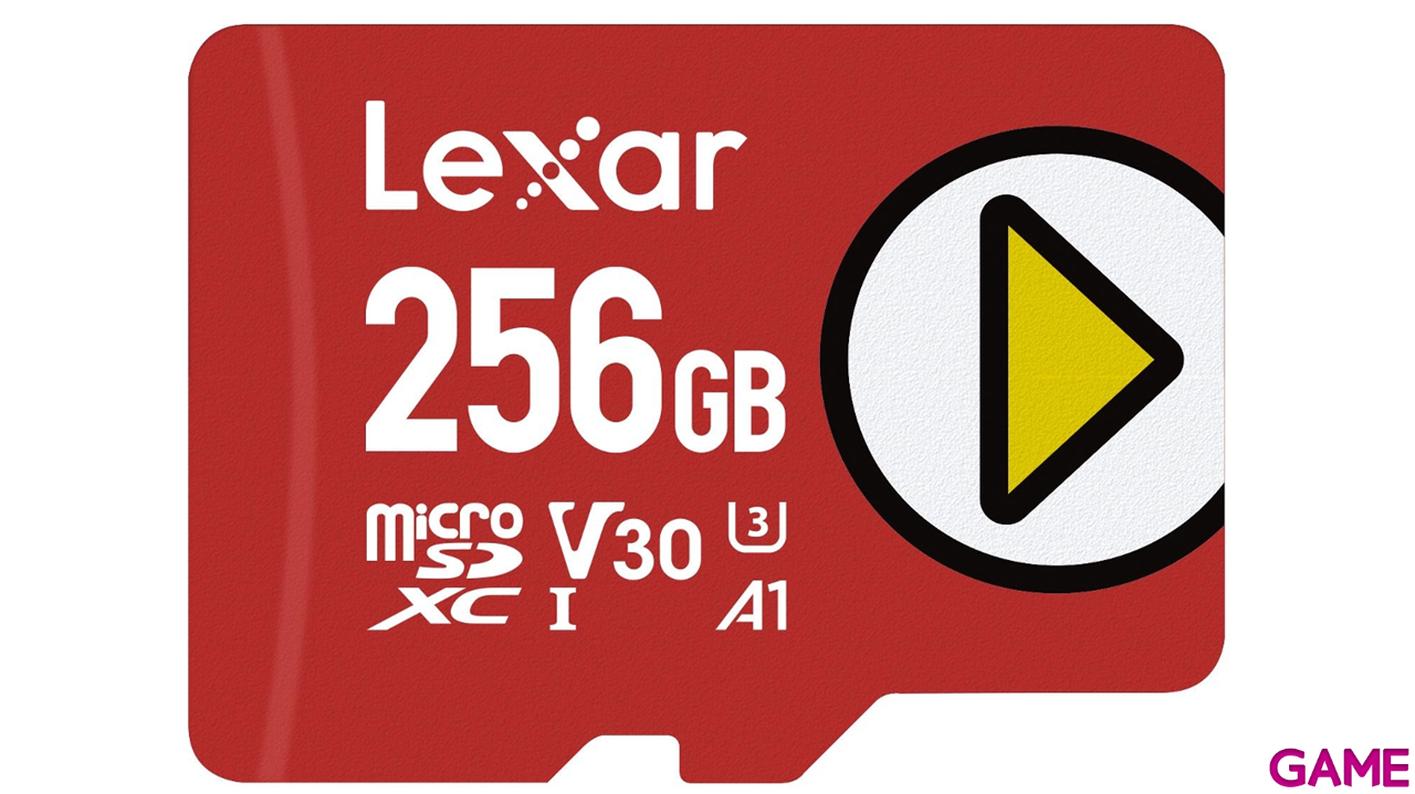 Memoria Lexar 256GB microSDXC UHS-I C10 A1 V30 U3-0