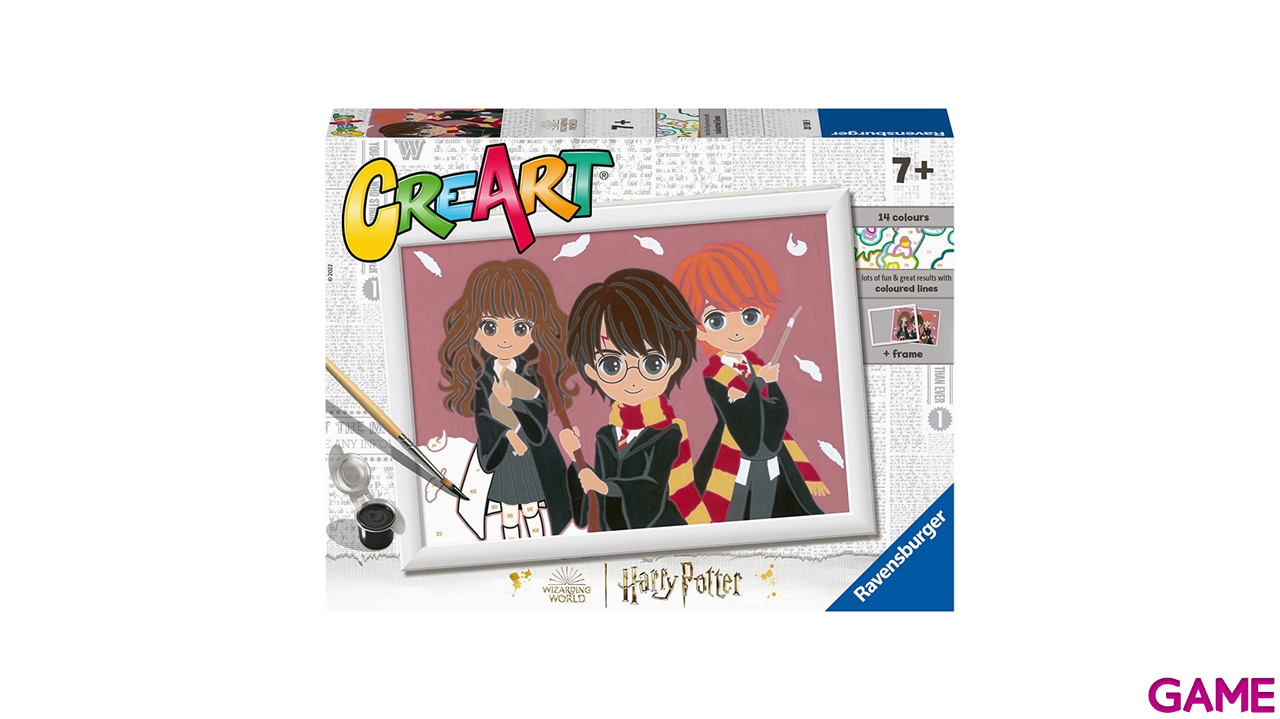 Creart Serie D Licensed - Harry Potter: El Trío Mágico-0