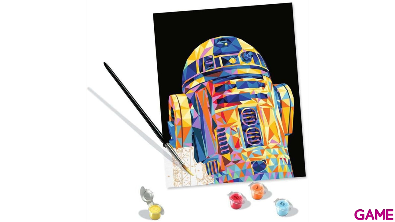 Creart Adulto Serie Trend C - Polygon Starwars R2 - 2D-3