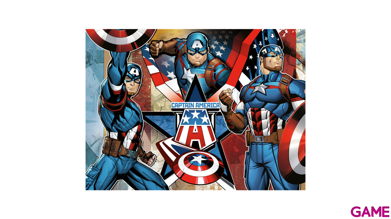 Puzle 100 Pz. Xxl Captain America-0