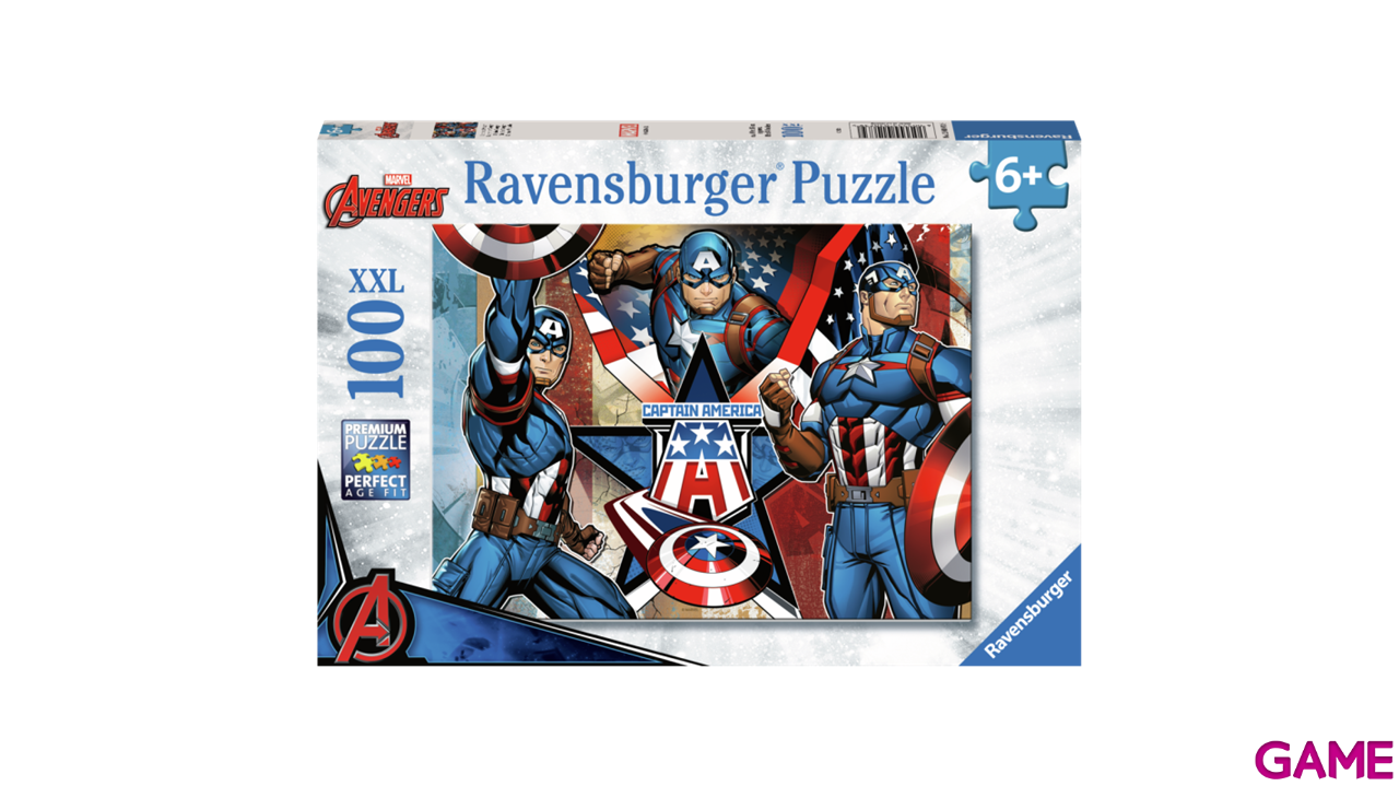 Puzle 100 Pz. Xxl Captain America-1