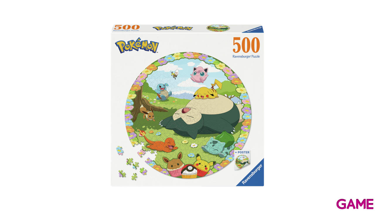 Puzle 500 Pz Pokémon Round-1