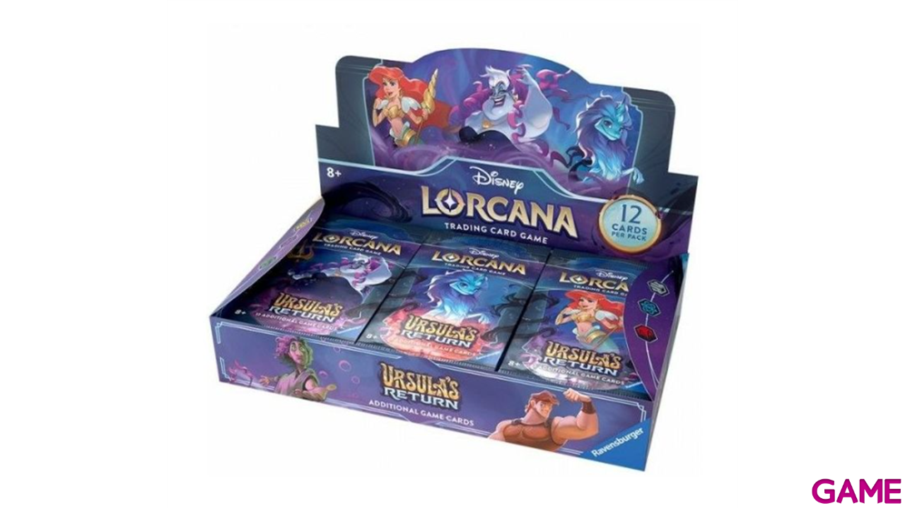 Disney Lorcana: Ursula´s Return Booster Packs Disp 24pz (EN)-0
