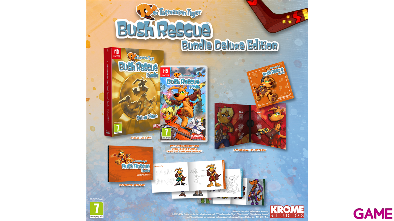 TY the Tasmanian Tiger Bush Rescue Bundle Deluxe Edition-0