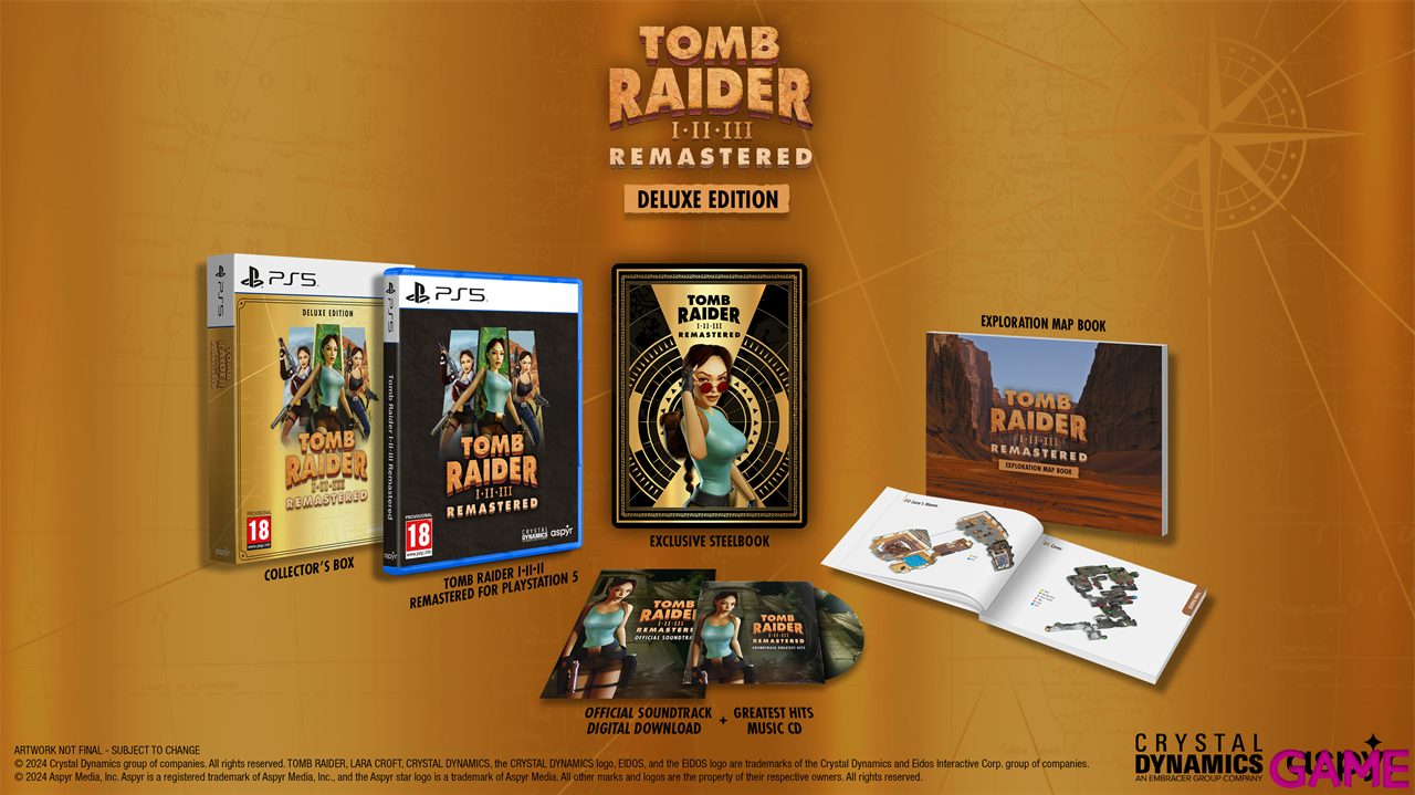 Tomb Raider I-II-III Remastered Deluxe Edition-0