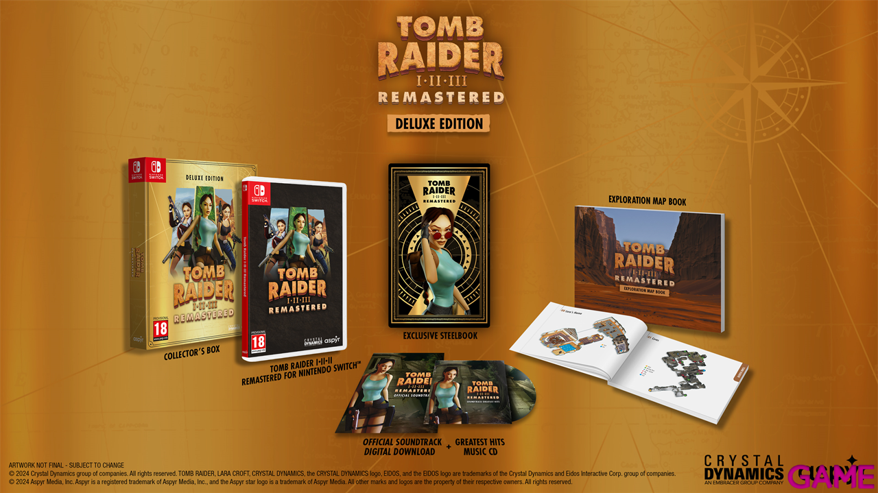 Tomb Raider I-II-III Remastered Deluxe Edition-0