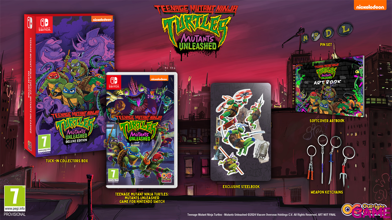 Teenage Mutant Ninja Turtles: Mutantes Desencadenados Deluxe Edition-0
