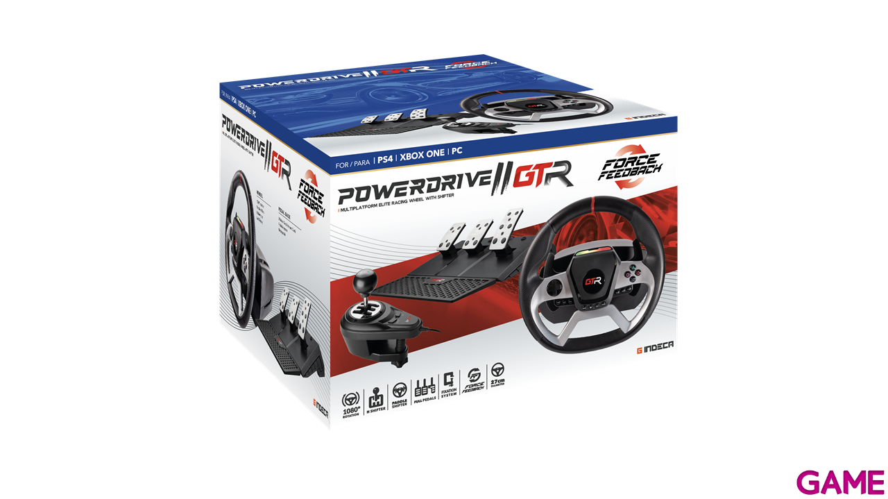 Volante Indeca Powerdrive2 GTR Force Feedback-1