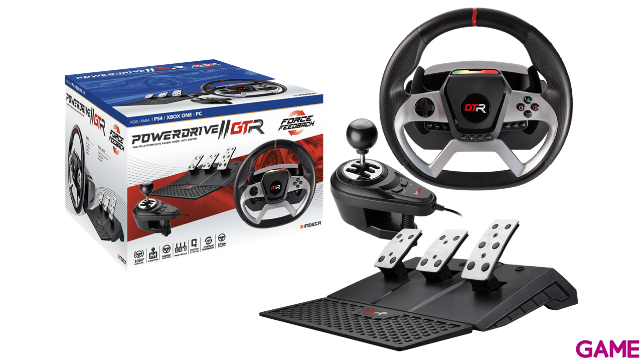 Volante Indeca Powerdrive2 GTR Force Feedback-2