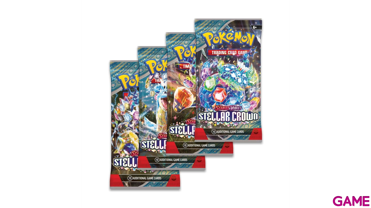 Sobre de cartas Pokemon Scarlet and Violet Stellar Crown (Inglés)-0