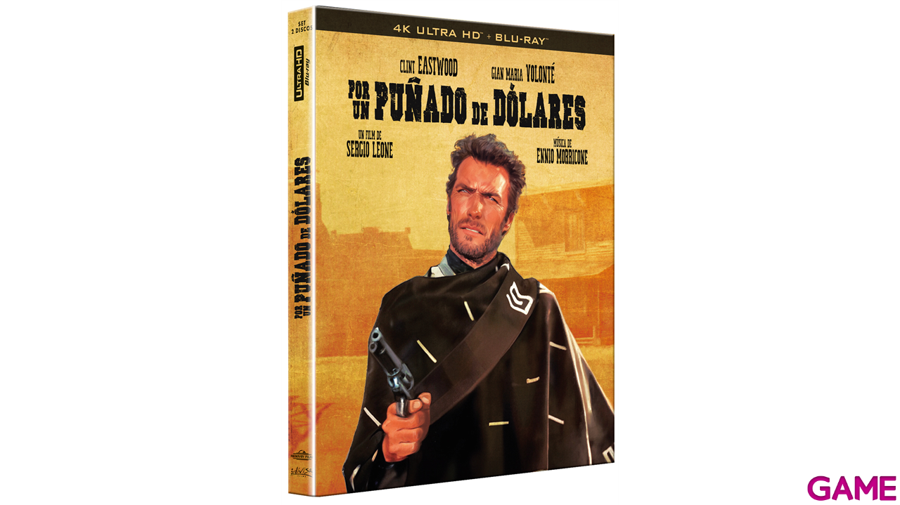 Por Un Puñado de Dolares 4K + BD-2