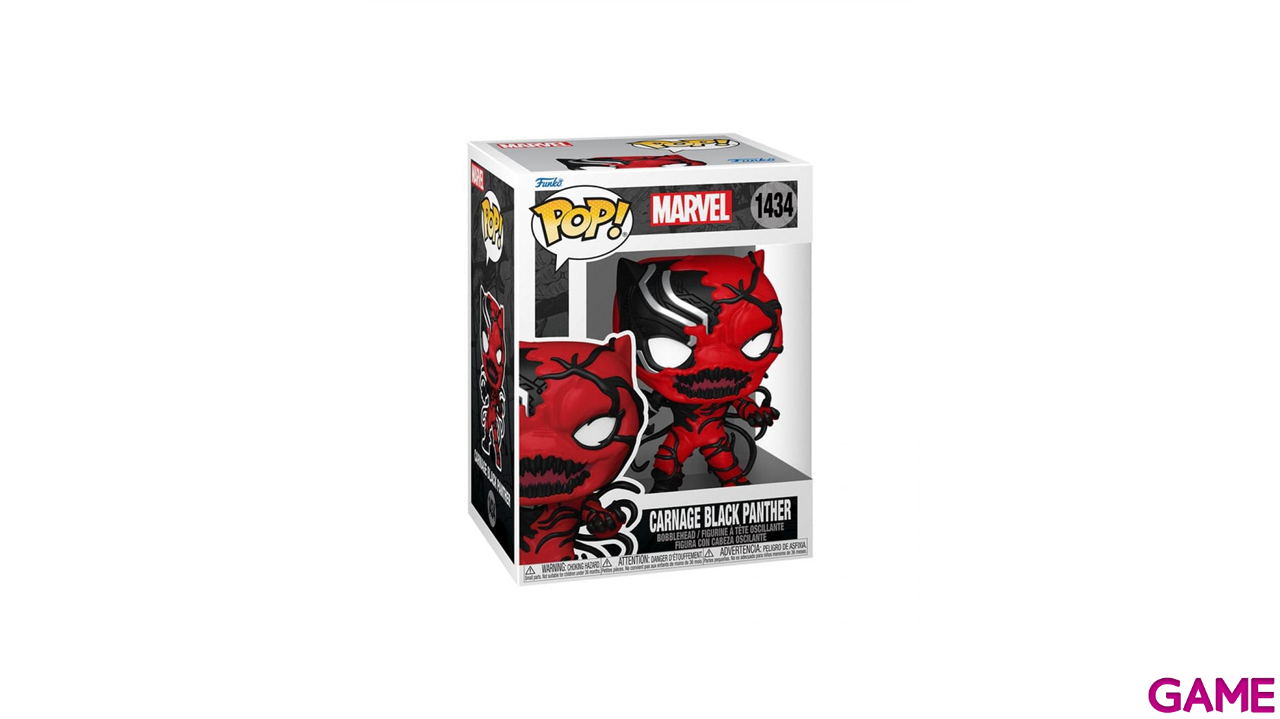 Figura Pop Marvel: Carnageized Black Panther-1