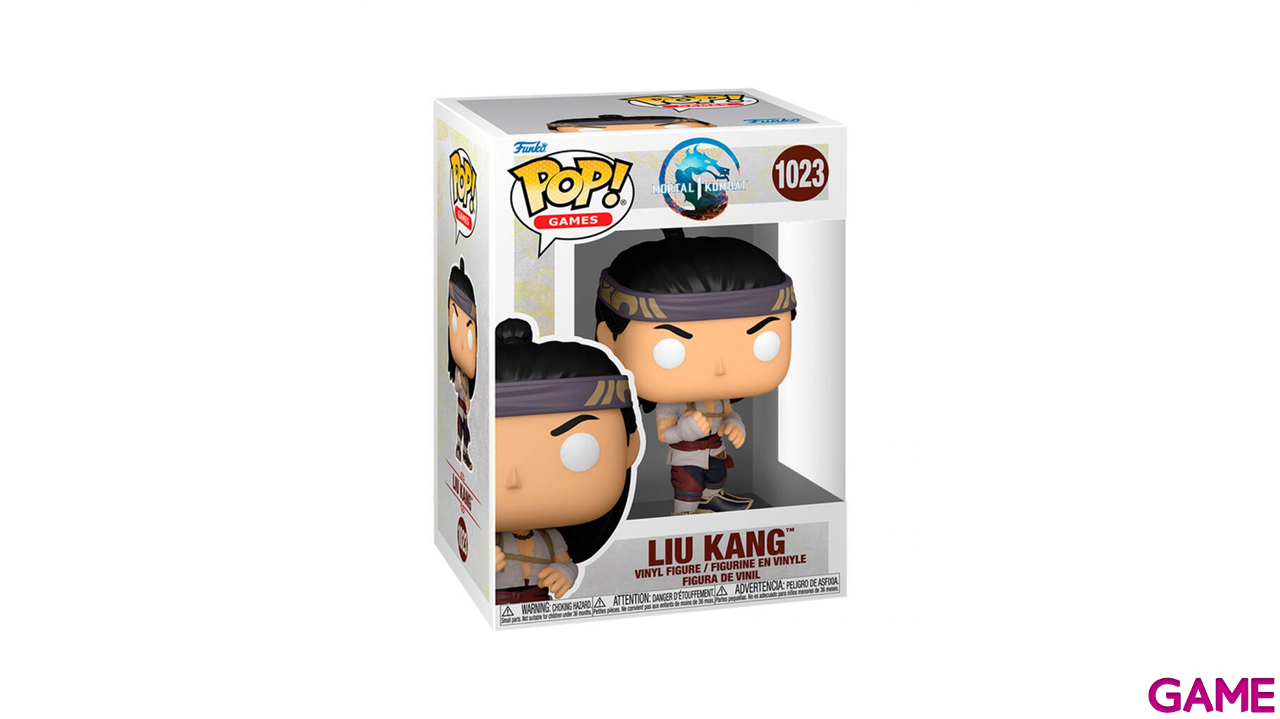 Figura POP Games Mortal Kombat 1 Liu Kang (God of Fire)-1