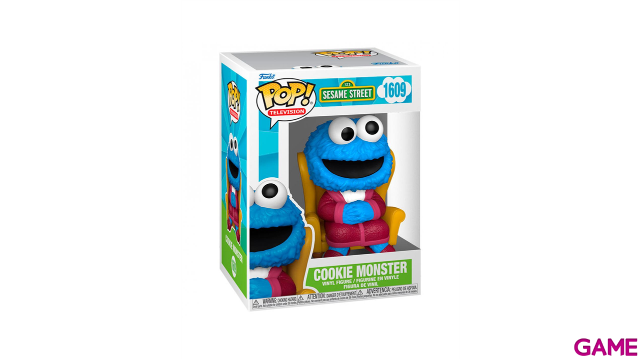 Figura Pop Barrio Sesamo Cookie Monster-1