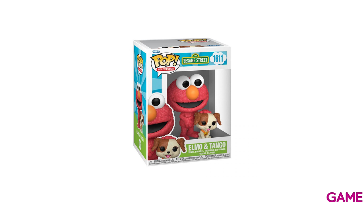 Figura Pop Barrio Sesamo Elmo & Tango-1