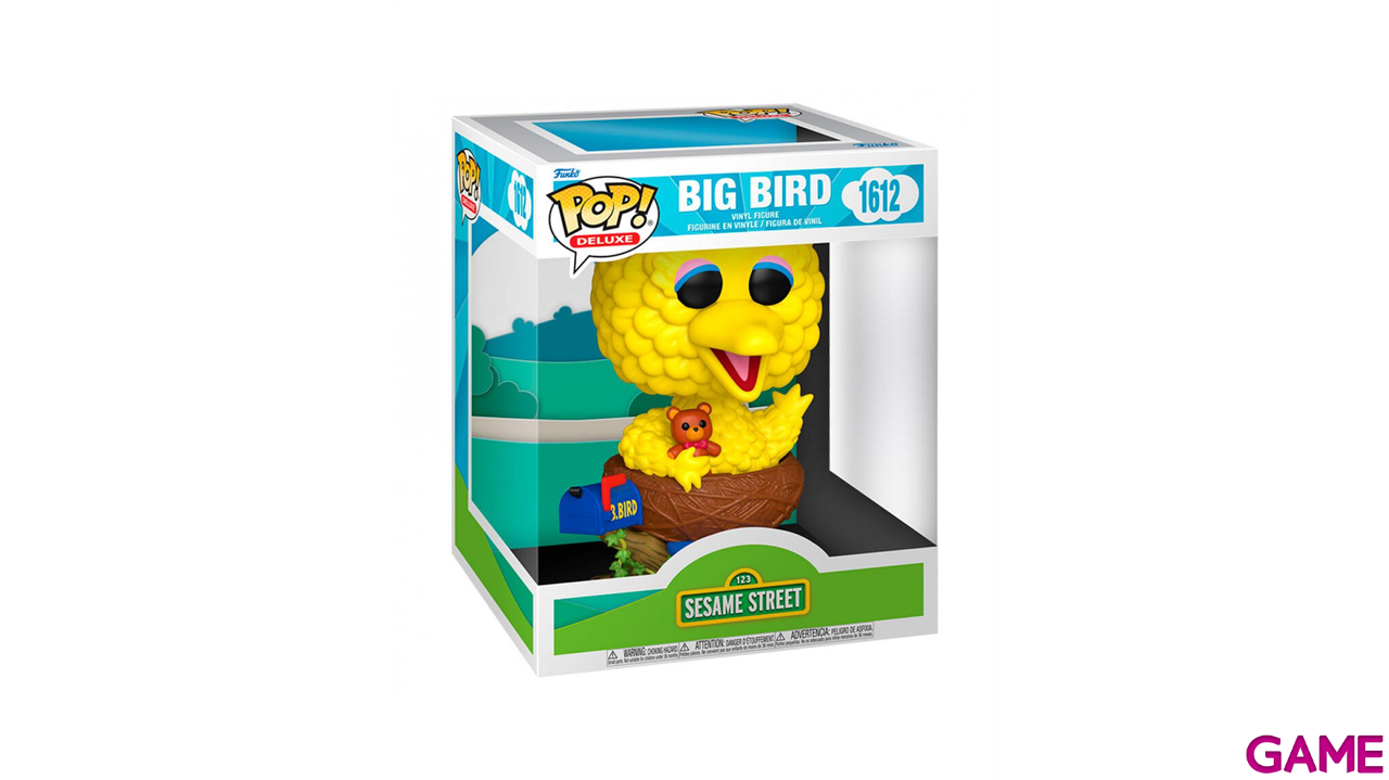 Figura Pop Deluxe: Barrio Sesamo Gallina Caponata en nido-1