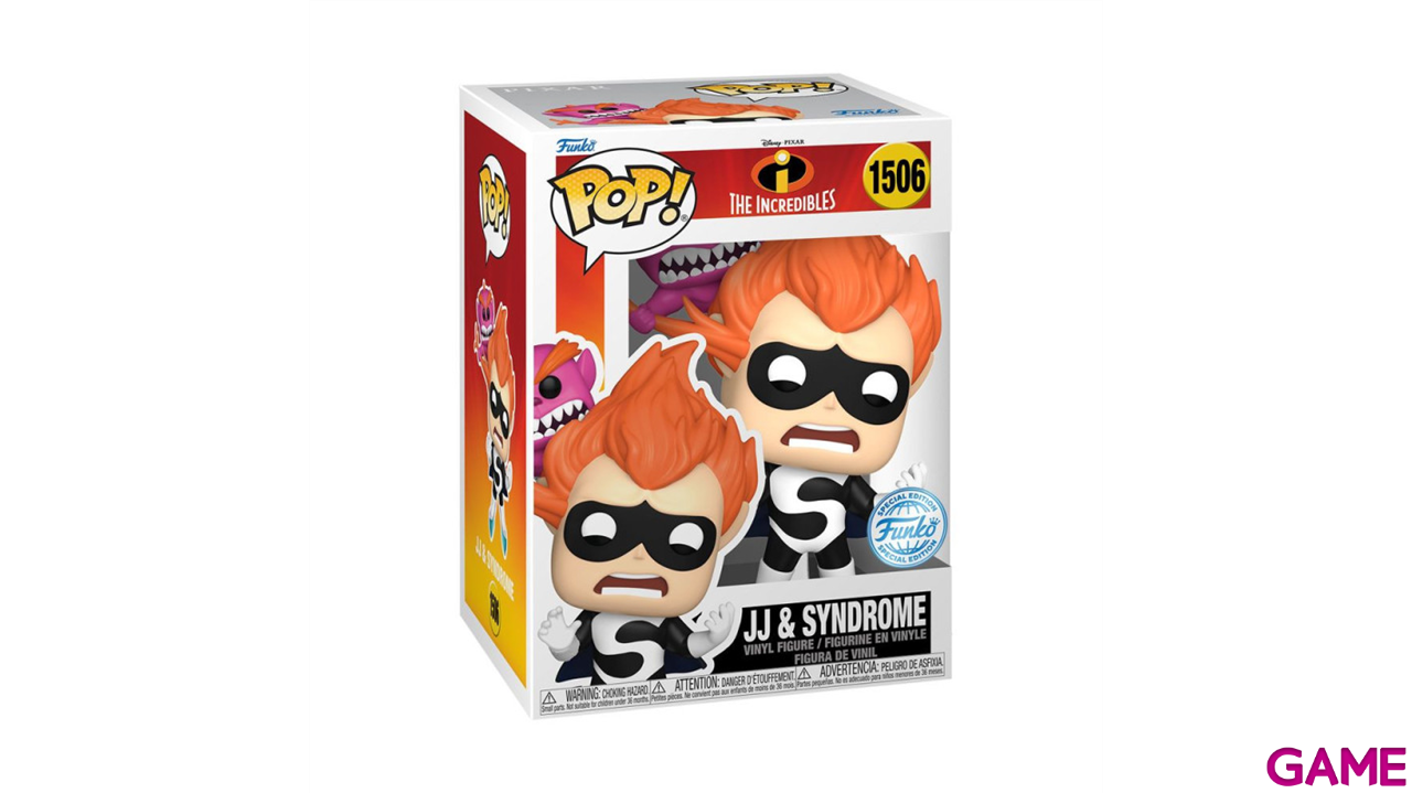 Figura Pop Premium: Incredibles 20th- JJ & Syndrome-0